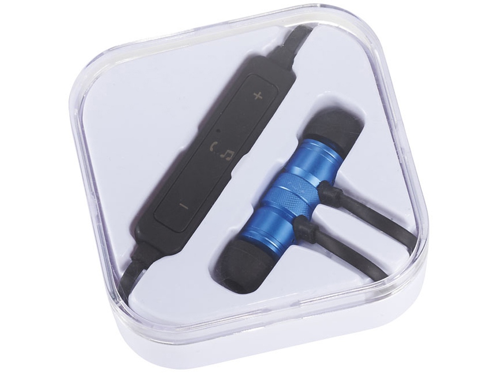 Наушники Martell магнитные с Bluetooth® в чехле, ярко-синий