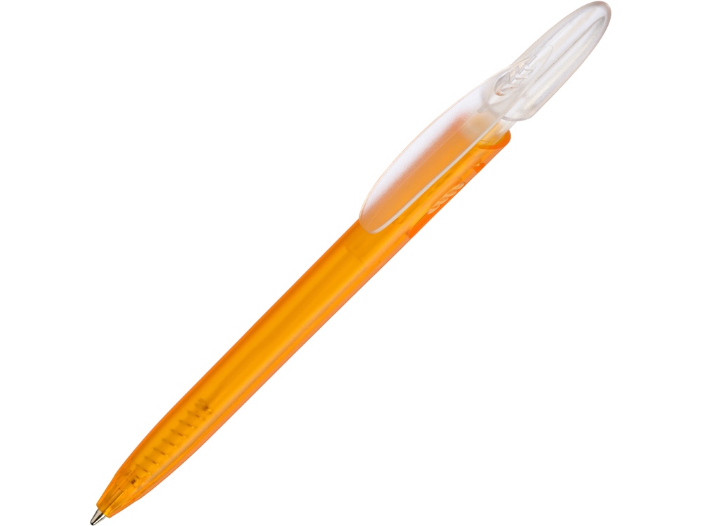 Шариковая ручка Rico Bright,  оранжевый/прозрачный
