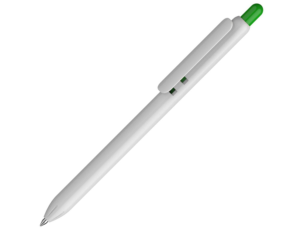 Шариковая ручка Lio White, белый/зеленый
