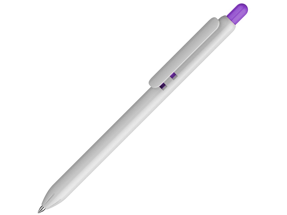 Шариковая ручка Lio White, белый/фиолетовый