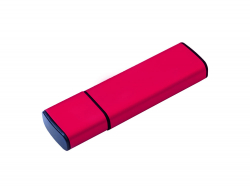 USB-флешка металлическая на 16ГБ 3.0 с колпачком, красный