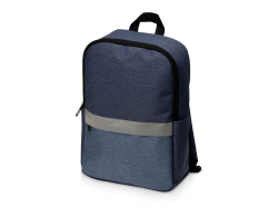 Рюкзак Merit со светоотражающей полосой и отделением для ноутбука 15.6'', синий