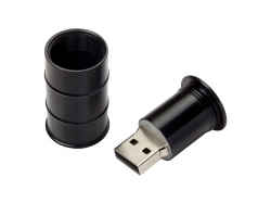 USB-флешка на 16 ГБ, черный