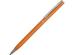 Ручка металлическая шариковая Атриум, оранжевый