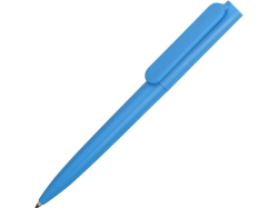 Ручка пластиковая шариковая Umbo, голубой/белый
