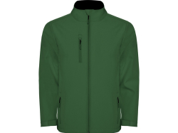 Куртка софтшелл Nebraska мужская, бутылочный зеленый