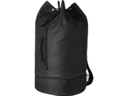 Idaho, спортивная сумка из переработанного PET-пластика, черный