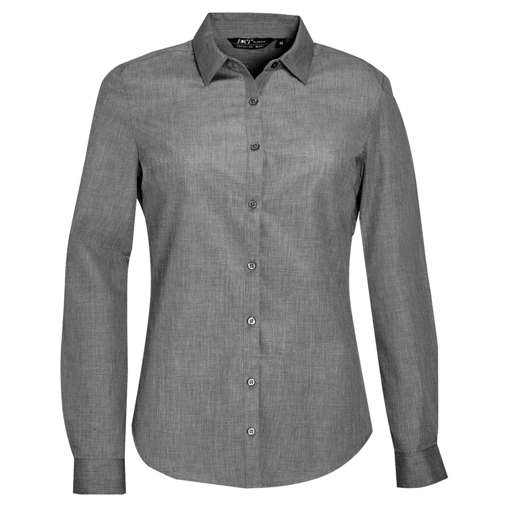 Рубашка Barnet Women серый меланж, размер XL