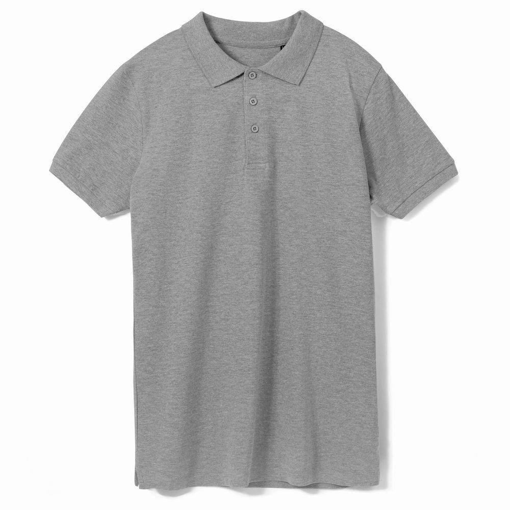 Рубашка поло мужская Phoenix Men серый меланж, размер 3XL