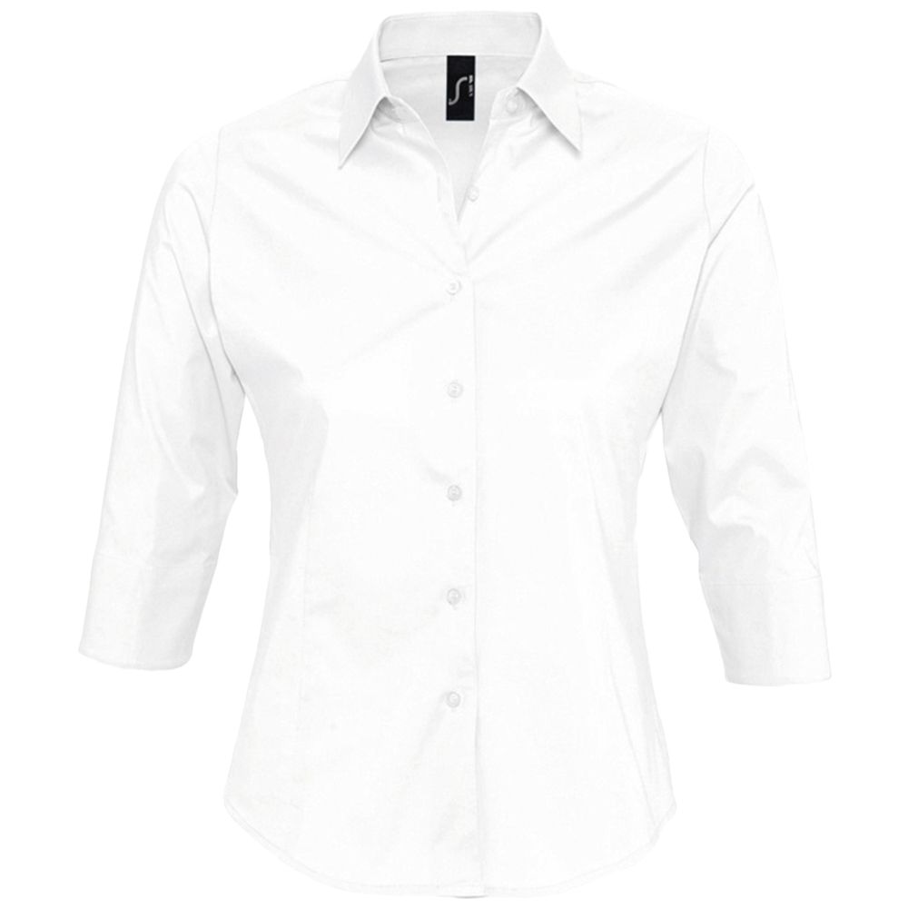 Рубашка женская с рукавом 3/4 Effect 140 белая, размер XL
