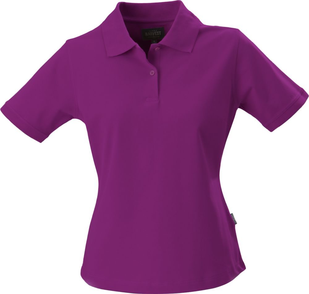 Рубашка поло стретч женская Albatross, лиловая, размер XL