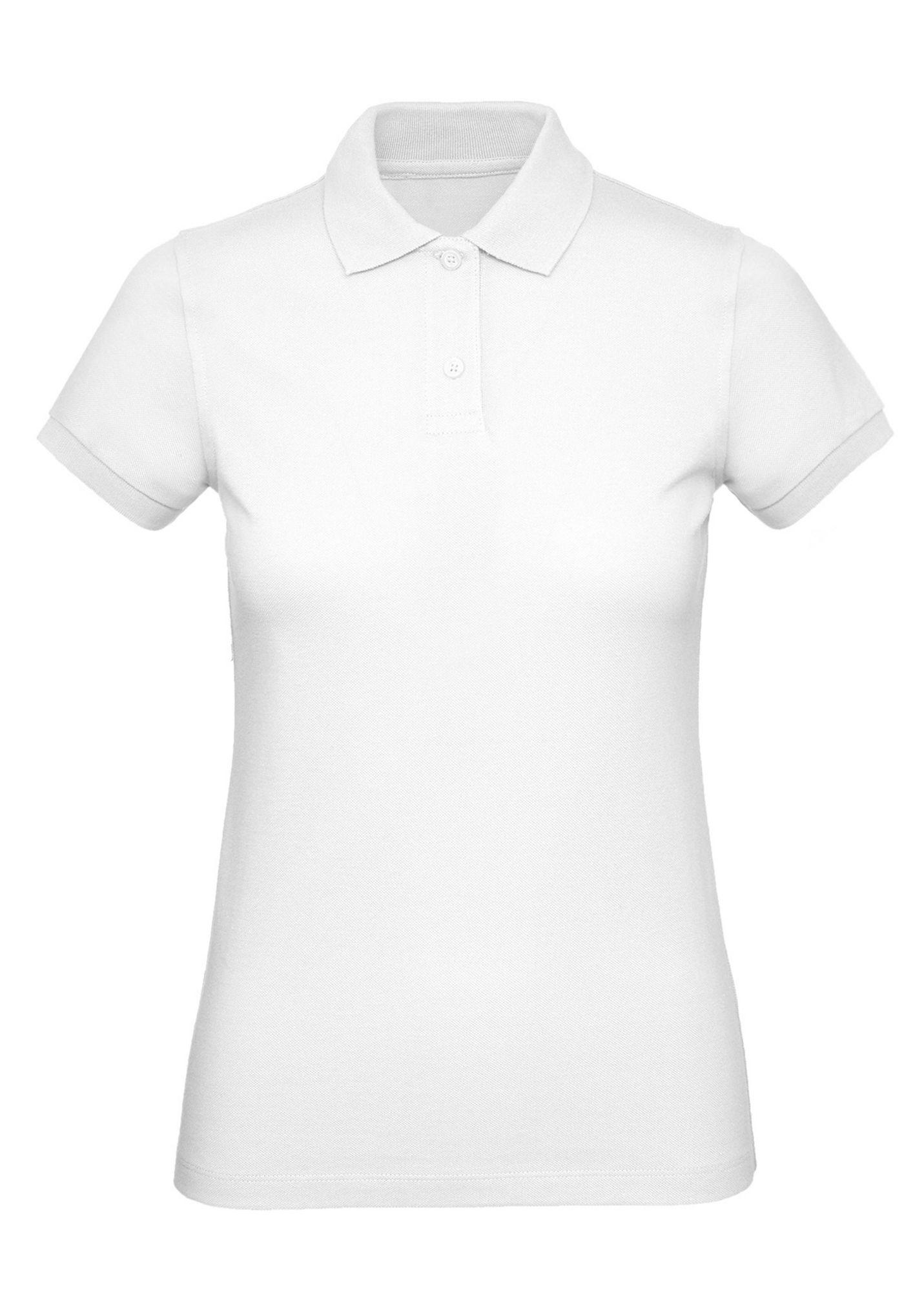 Рубашка поло женская Inspire белая, размер S