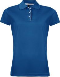 Рубашка поло женская Performer Women 180 ярко-синяя, размер L