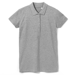 Рубашка поло женская Phoenix Women серый меланж, размер M