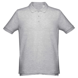 Рубашка поло мужская Adam, серый меланж, размер XL