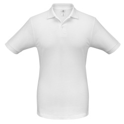 Рубашка поло Safran белая, размер XXL