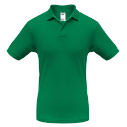Рубашка поло Safran зеленая, размер M