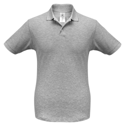 Рубашка поло Safran серый меланж, размер S