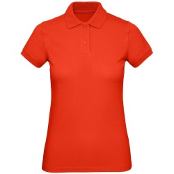 Рубашка поло женская Inspire красная, размер XL
