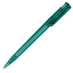 OCEAN FROST, ручка шариковая, фростированный зеленый, пластик
