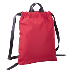 Рюкзак RUN, красный, 48х40см, 100% нейлон