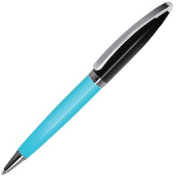 ORIGINAL, ручка шариковая, голубой/черный/хром, металл