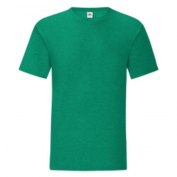 Футболка мужская Iconic T, зеленый меланж XL, 52% х/б, 48% п/э, 150 г/м2