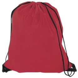 Рюкзак "Promo"; красный; 33х38,5х1см; полиэстер; шелкография
