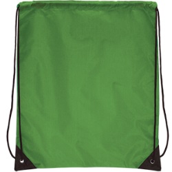 Рюкзак "Promo"; зеленый; 33х38,5х1см; полиэстер; шелкография