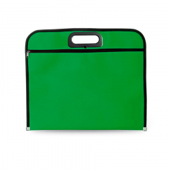 Конференц-сумка JOIN, зеленый, 38 х 32 см, 100% полиэстер 600D