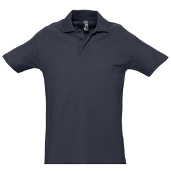 Рубашка поло мужская SPRING II,темно-синий,XL,100% хлопок, 210/м2