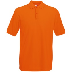 Поло "Premium Polo", оранжевый_M, 100% х/б, 180 г/м2