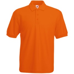 Рубашка поло мужская "65/35 Polo", оранжевый_S, 65% п/э, 35% х/б, 180 г/м2