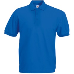 Рубашка поло мужская "65/35 Polo", ярко-синий_2XL, 65% п/э, 35% х/б, 180 г/м2