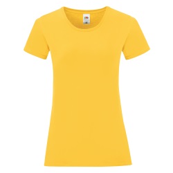 Футболка "Ladies Iconic", желтый, L, 100% хлопок, 150 г/м2