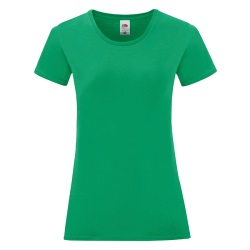 Футболка "Ladies Iconic", зеленый, XL, 100% хлопок, 150г/м2