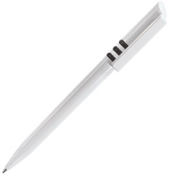 GRIFFE, ручка шариковая, черный/белый, пластик