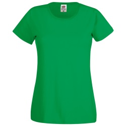 Футболка женская "Original T", зеленый_XL, 100% х/б, 145 г/м2