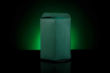 Подарочная коробка Crystal Сolored для бокала Лонгдринк, зеленая 