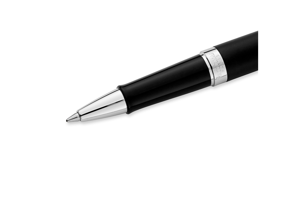Ручка роллер Waterman Hemisphere Matt Black CT F, черный матовый/серебристый
