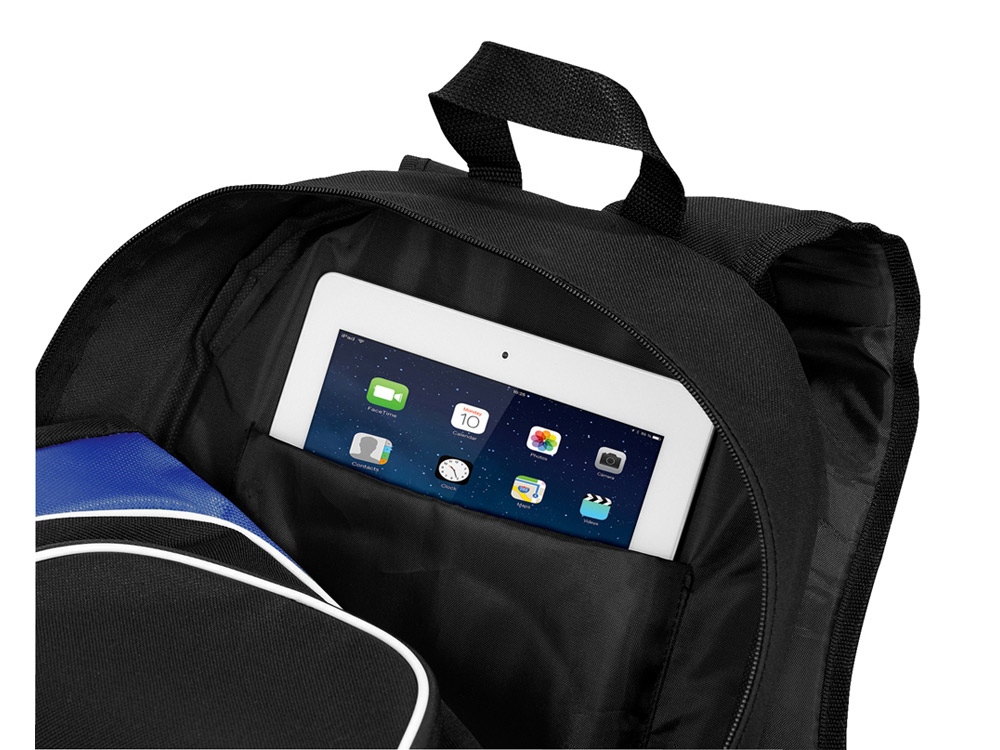 Рюкзак для планшета Branson, черный/ярко-синий