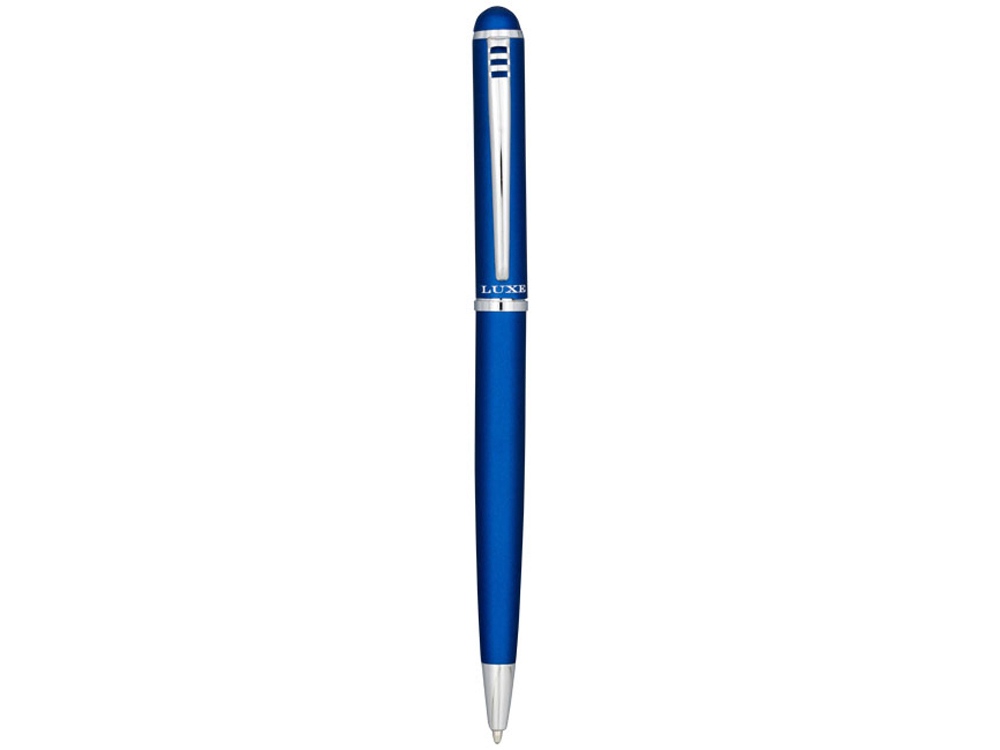 Ручка металлическая шариковая, синий