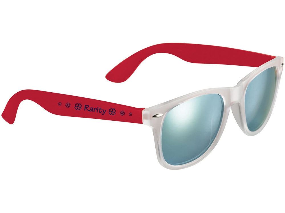 Солнцезащитные очки Sun Ray - зеркальные, красный