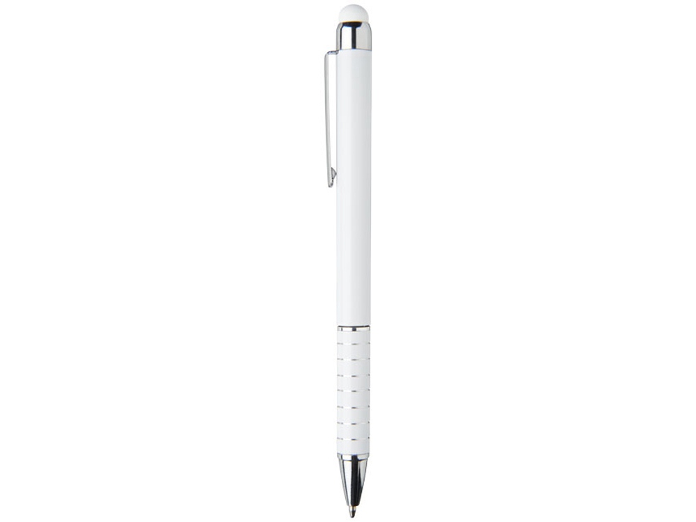 Алюминиевая глазурованная шариковая ручка, белый