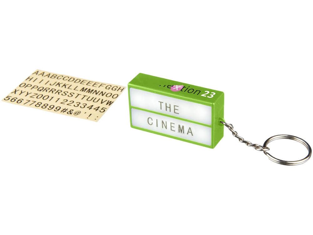 Брелок - фонарик Cinema, лайм