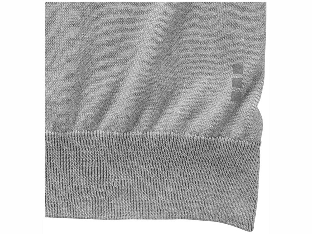 Пуловер Spruce женский с V-образным вырезом, серый меланж
