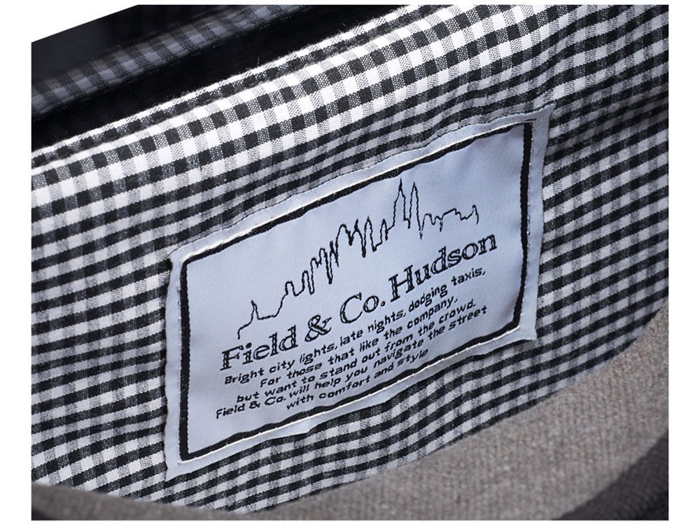 Сумка Hudson для ноутбука 14, темно-серый/светло-серый