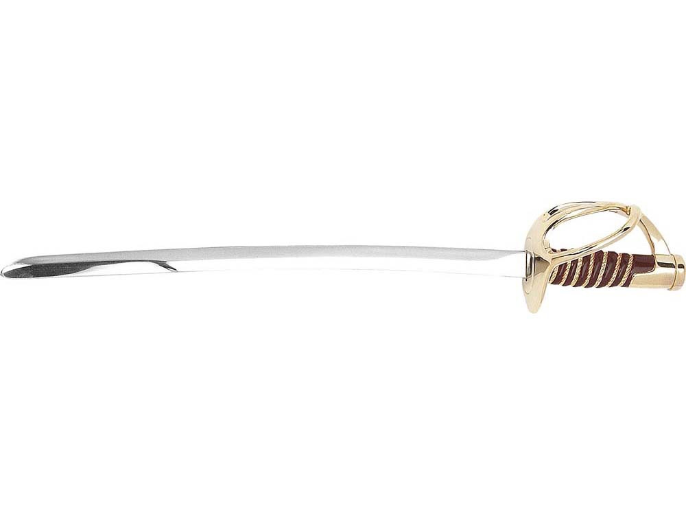 Нож Сабля генерала Ли, серебристый/золотистый