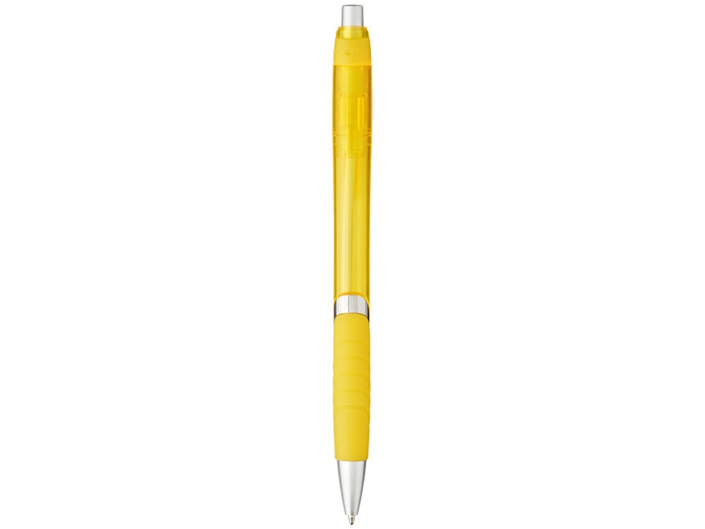 Шариковая ручка с резиновой накладкой Turbo, желтый