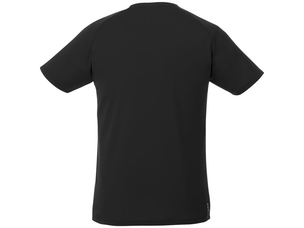 Модная мужская футболка Amery с коротким рукавом и V-образным вырезом, черный